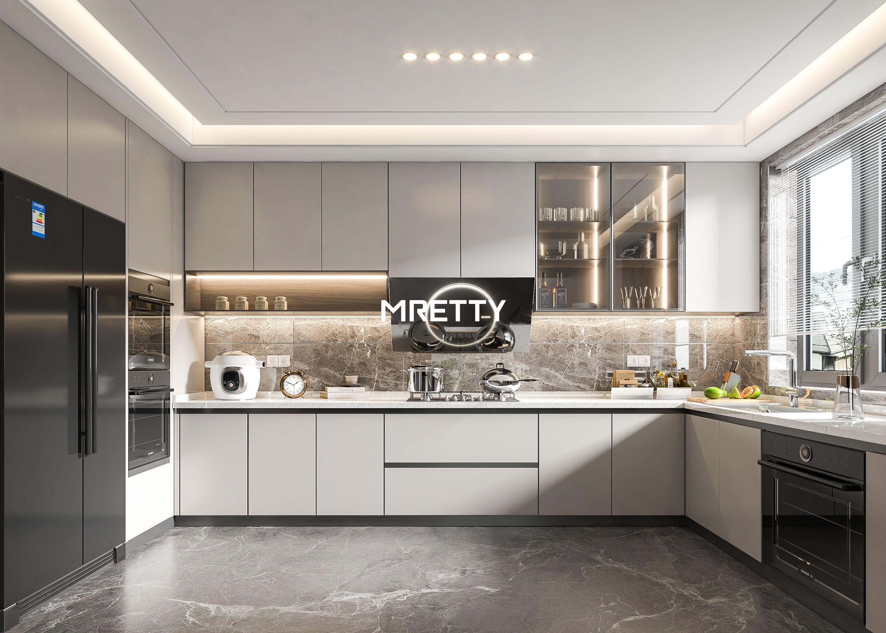 Modern Built-in Bookshelves: MRETTY’s Singapore Expertise