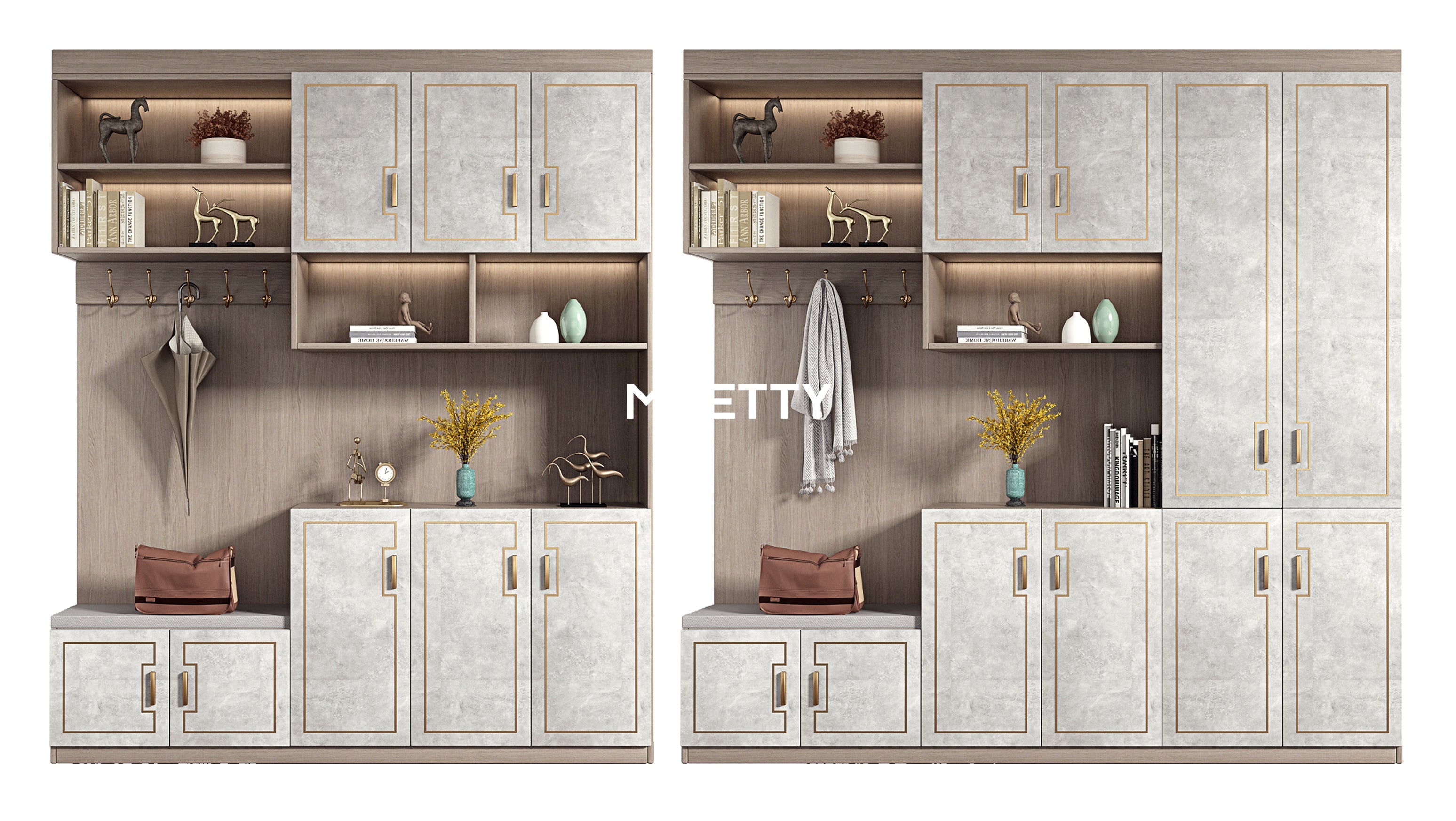 MRETTY Custom Entryway Shoe Storage Solutions Guide