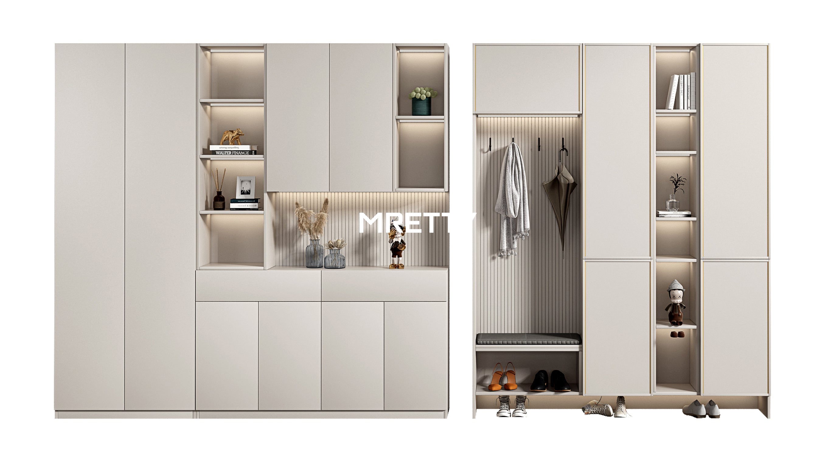 Bespoke Home Art Studio Storage: MRETTY’s Premium Custom Solutions