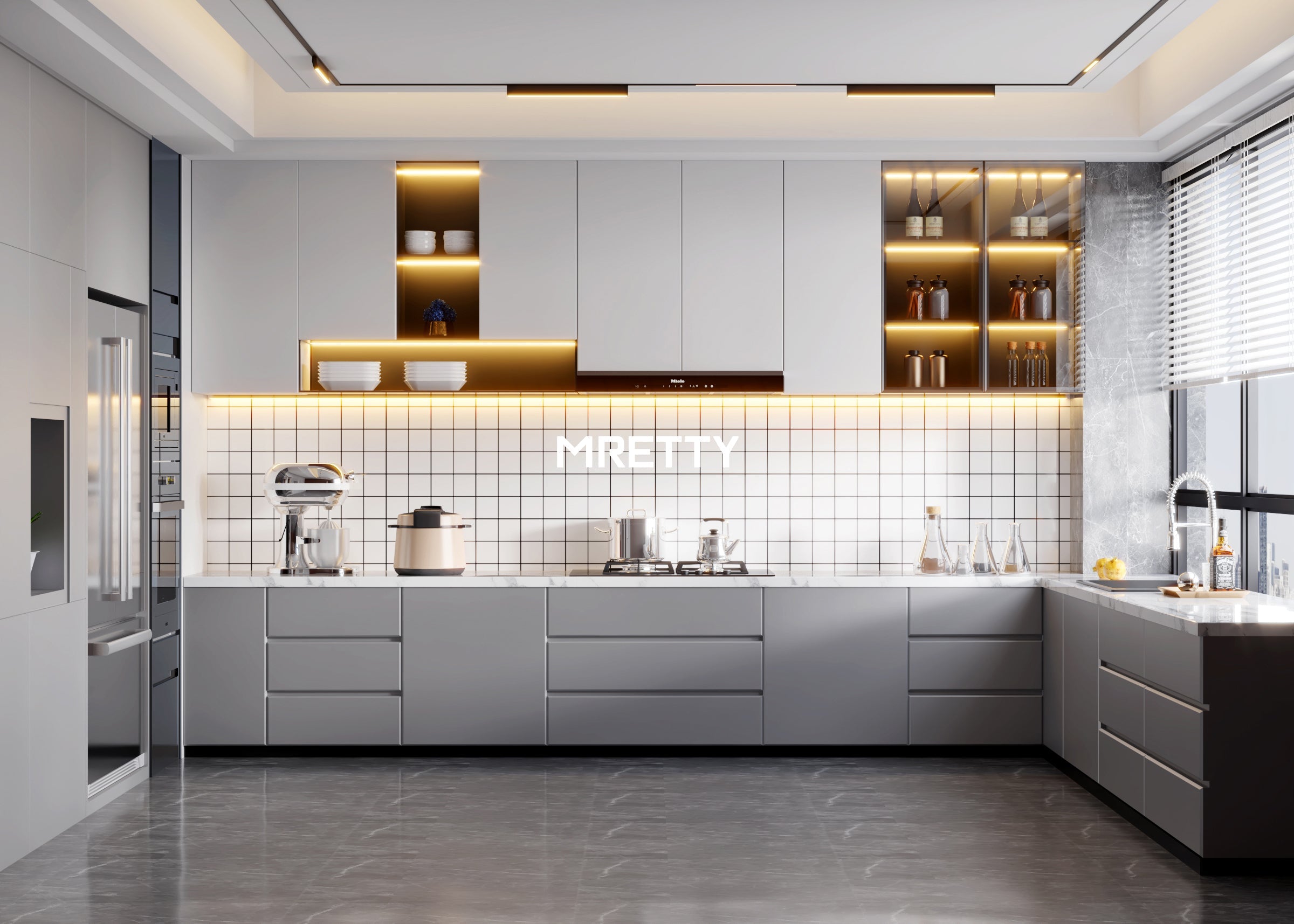 MRETTY Customised Cabinet Style Finishes: A Perfect Blend of Functionality and Aesthetic Appeal