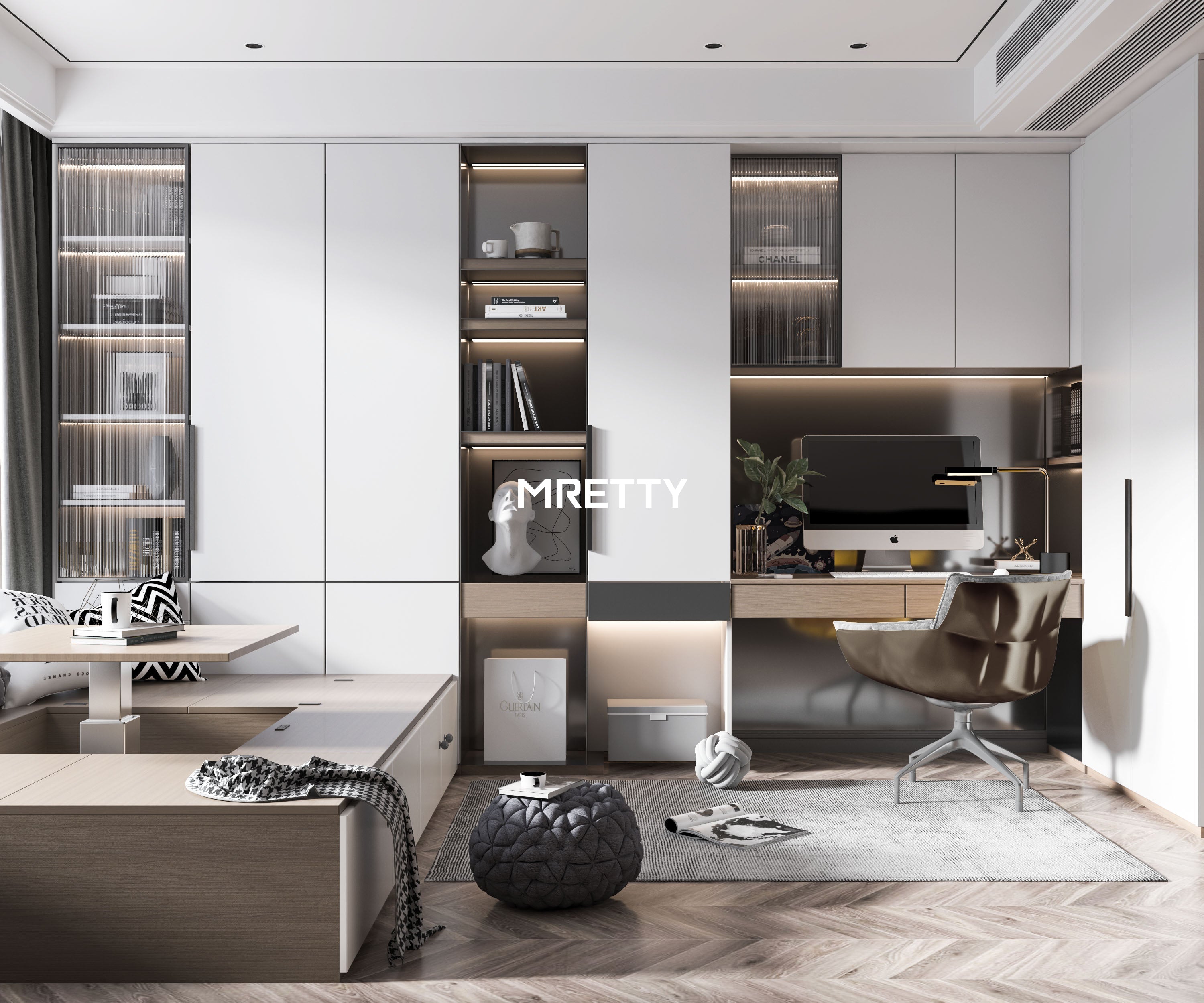 Contemporary Built-in Wardrobes: MRETTY’s Guide to Luxury Singapore Wardrobes