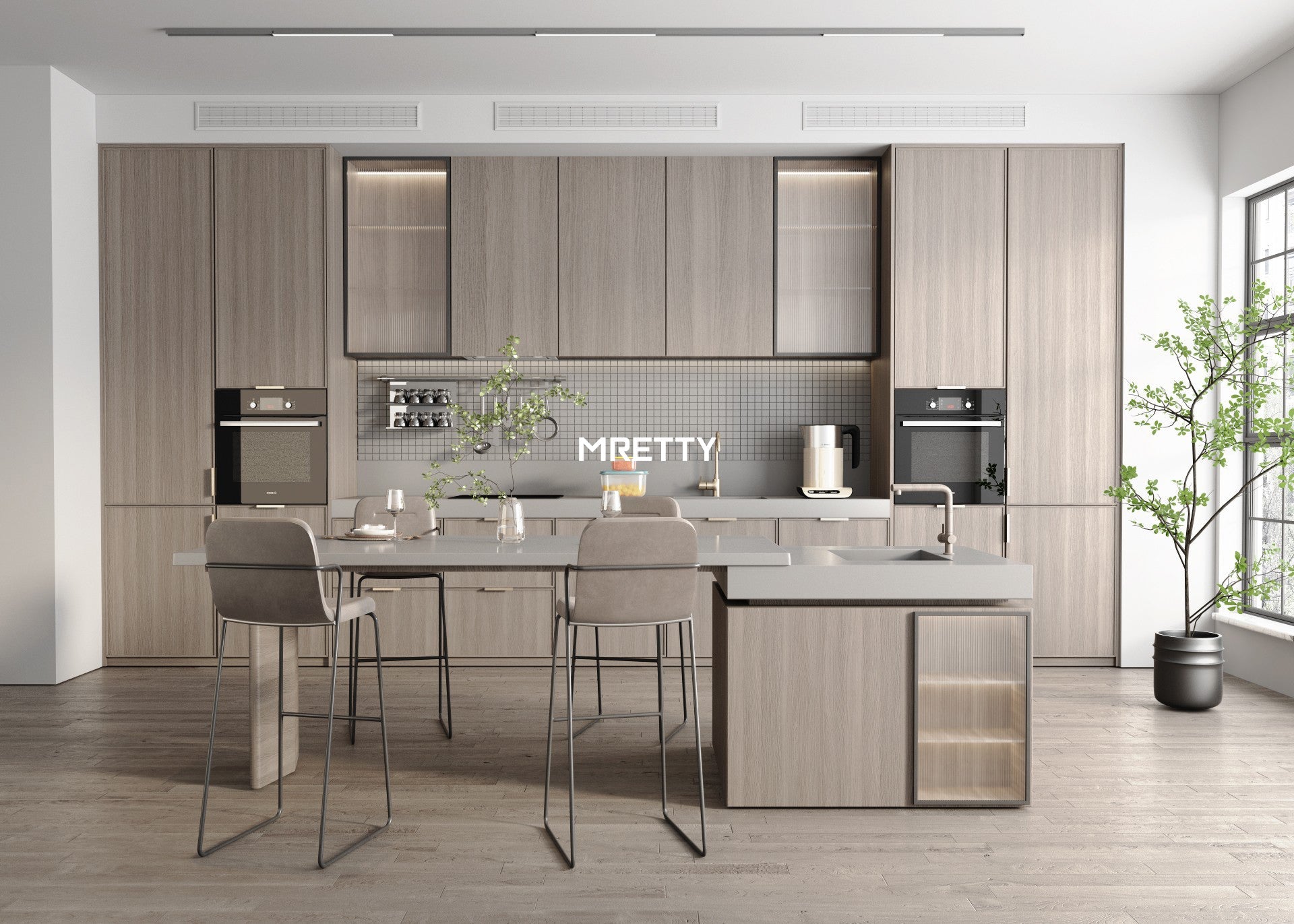 Custom Built-in Bookshelves: MRETTY’s Singapore-Inspired Fusion of Precision & Elegance