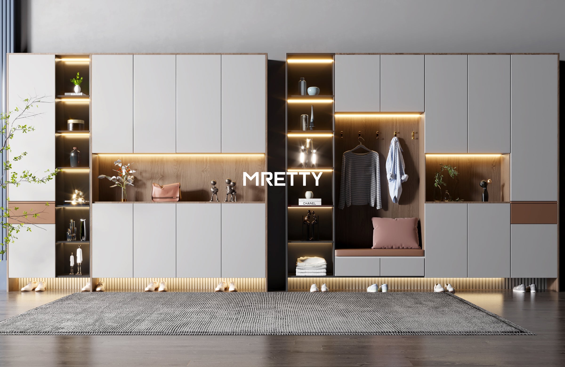 Tailored Home Photography Studio Storage: MRETTY’s Premium Solutions