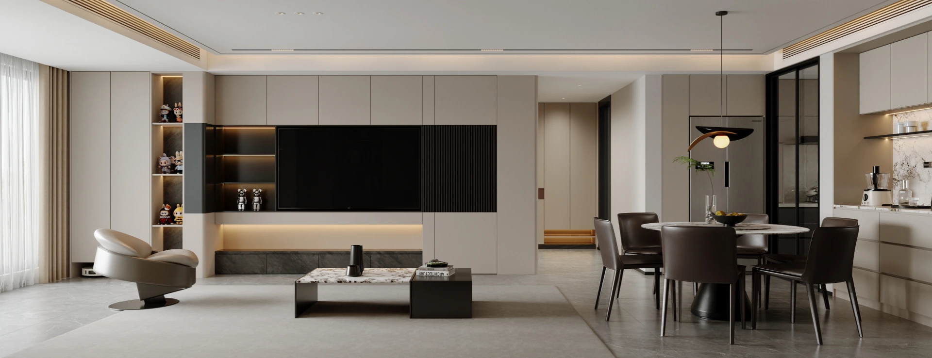 Mretty Condo Interior Design | Dolce Modern Reside gallery image 3