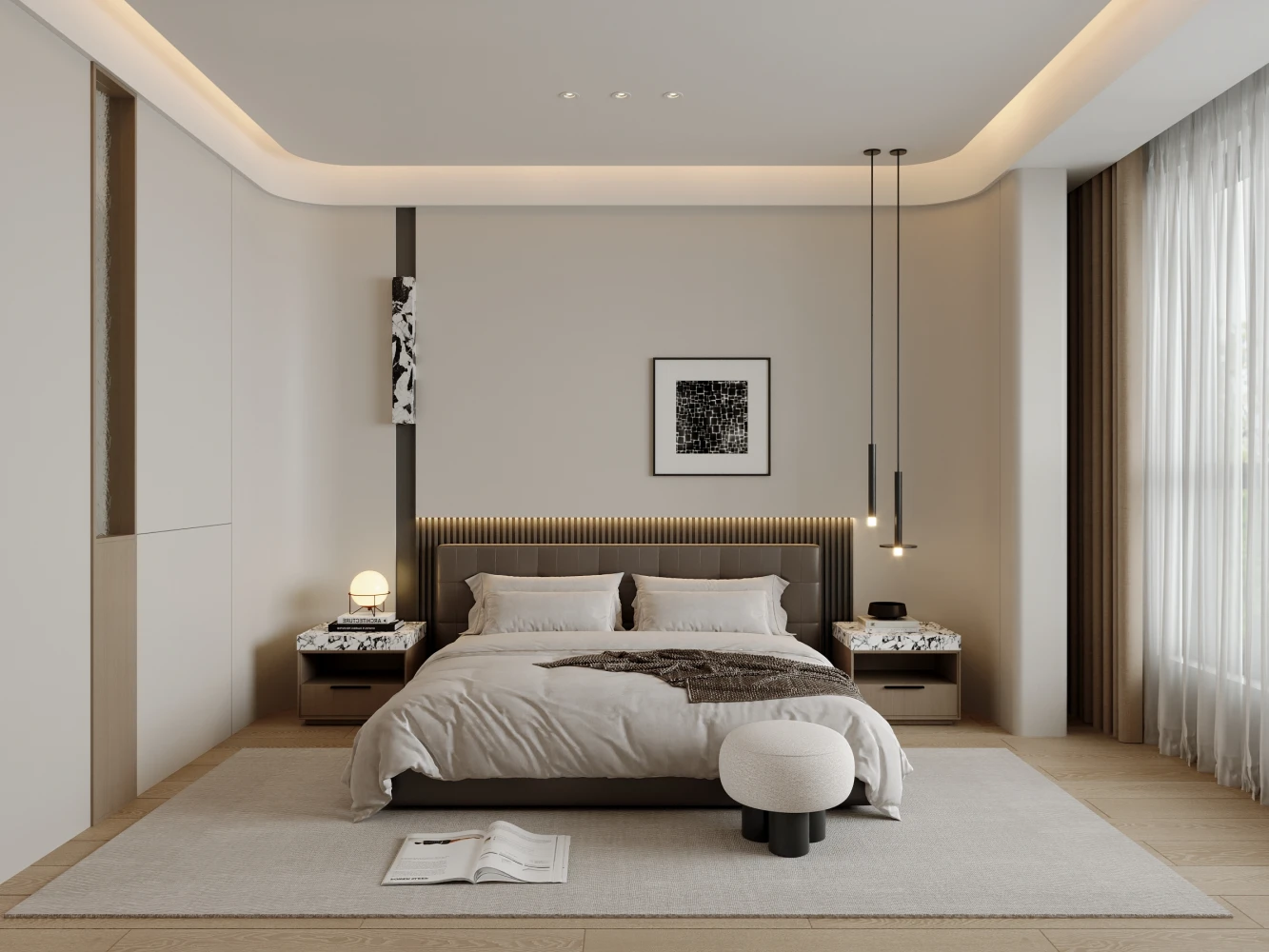 Mretty Condo Interior Design | Dolce Modern Reside material detail