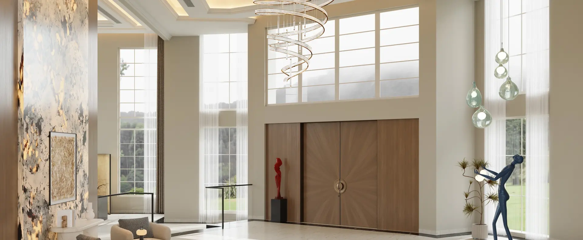 Mretty landed interior design | Casa Italiana material detail