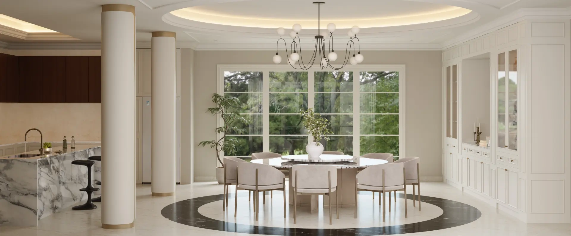 Mretty landed interior design | Casa Italiana interior view