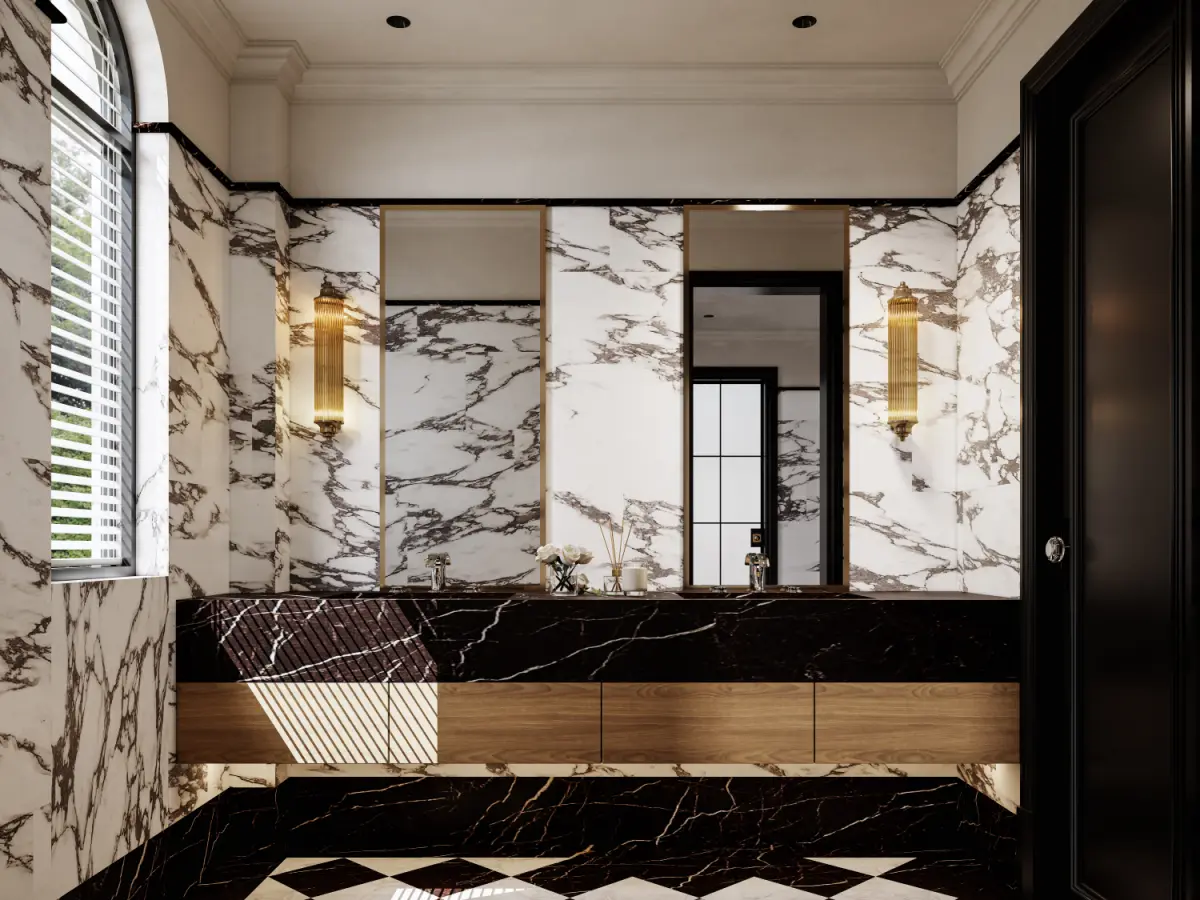 Heart Island｜Villa Design｜Mretty material detail