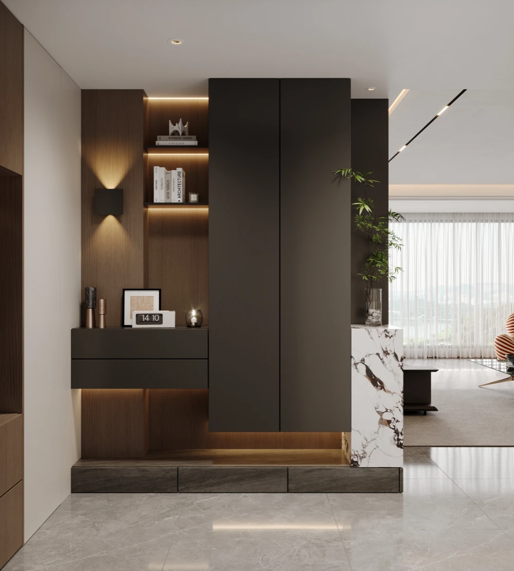 Mretty Condo Interior Design | Macaron vertical view