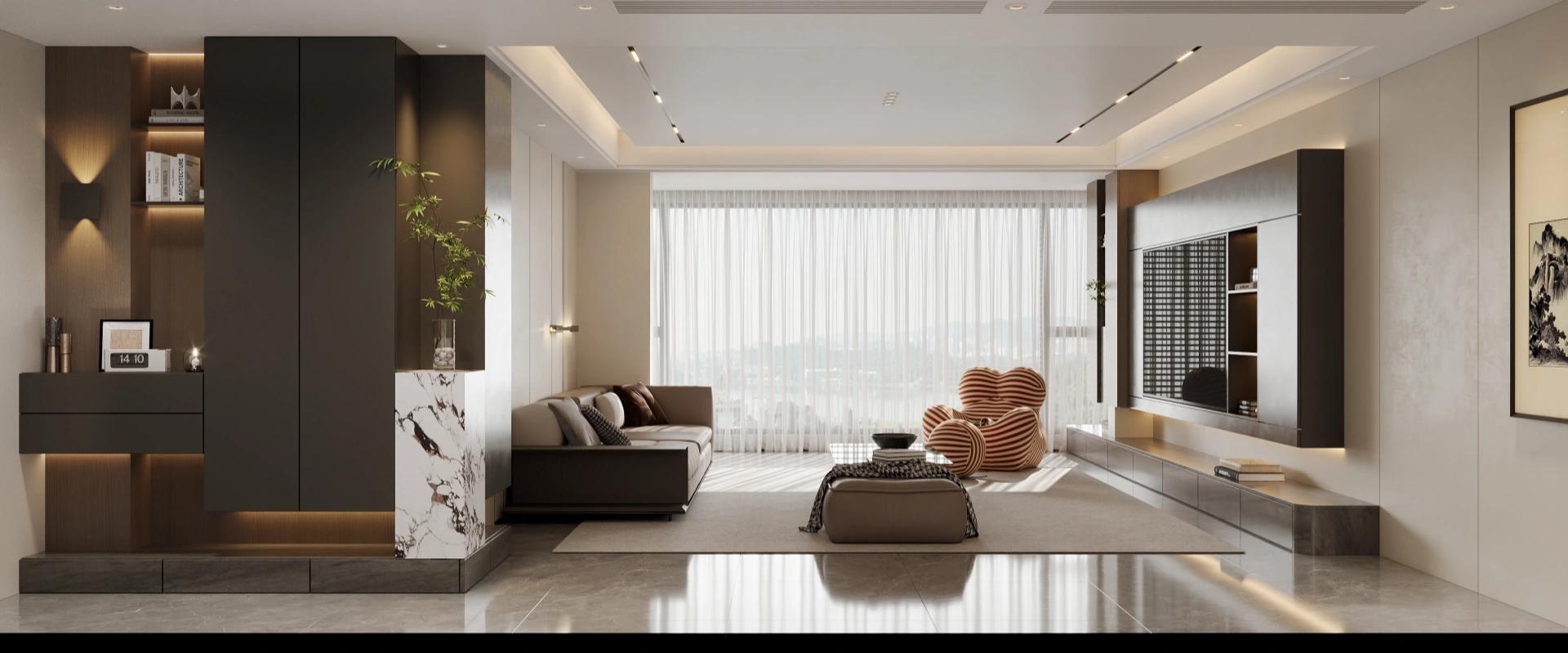 Mretty Condo Interior Design | Macaron gallery image 2