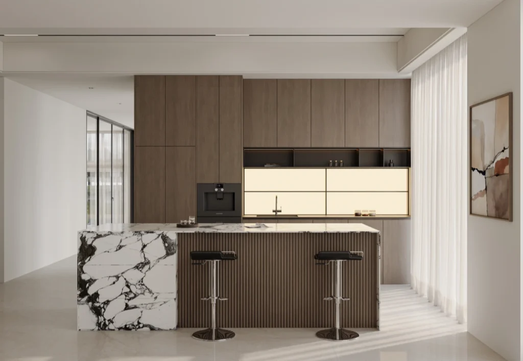 How to Design a Custom Kitchen for a Luxury Villa?