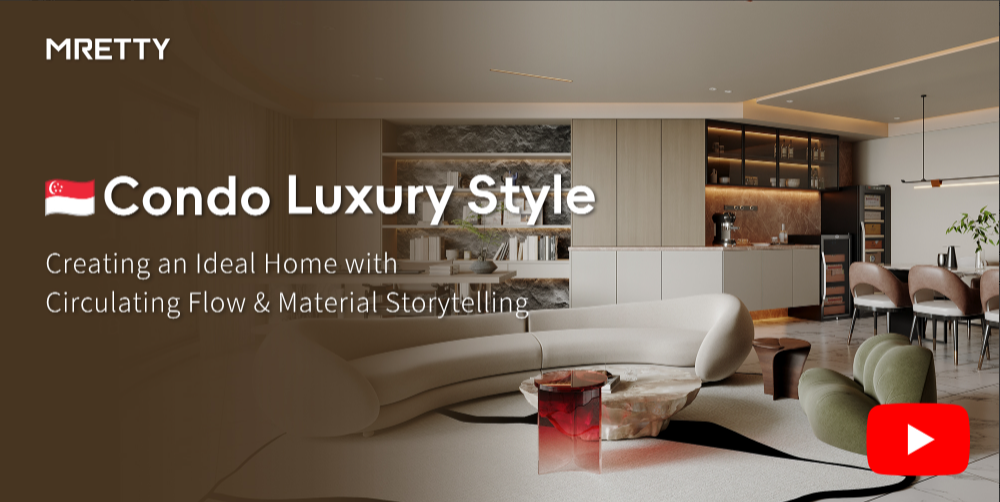 SG Luxury Condo | A Space that Blends Warmth and Elegance