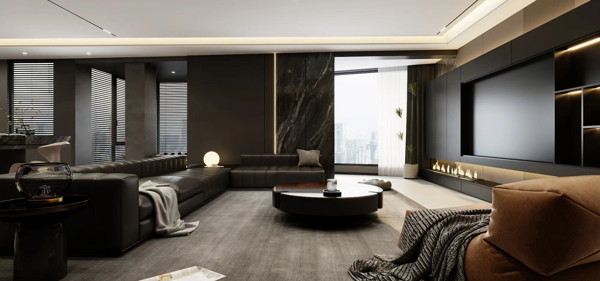 Italian Luxury Condo | Whole-Home Custom Cabinetry gallery image 6