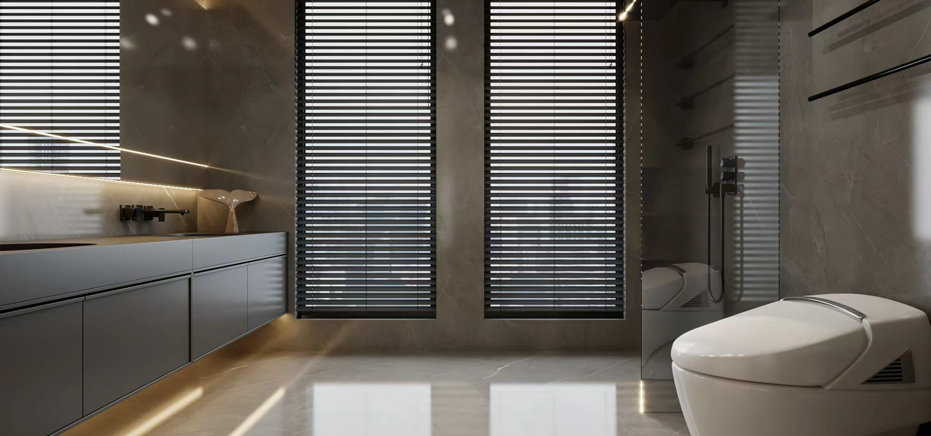 Italian Luxury Condo | Whole-Home Custom Cabinetry gallery image 3