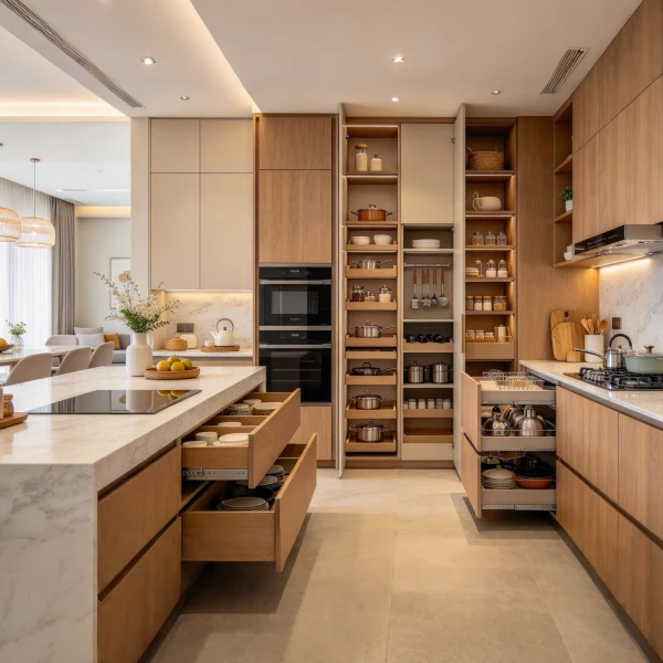 What is the difference between a kitchen cabinet and a kitchen cupboard in Malaysia?