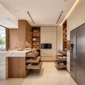 What is the current trend in kitchen cabinets in Malaysia?