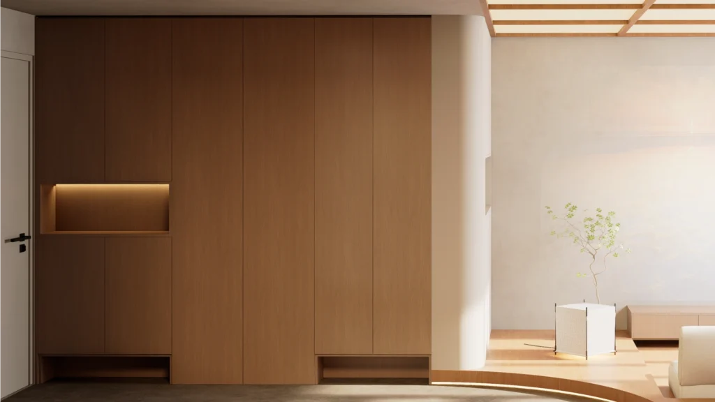 Japanese-Style Condo – Custom Cabinetry with Tatami