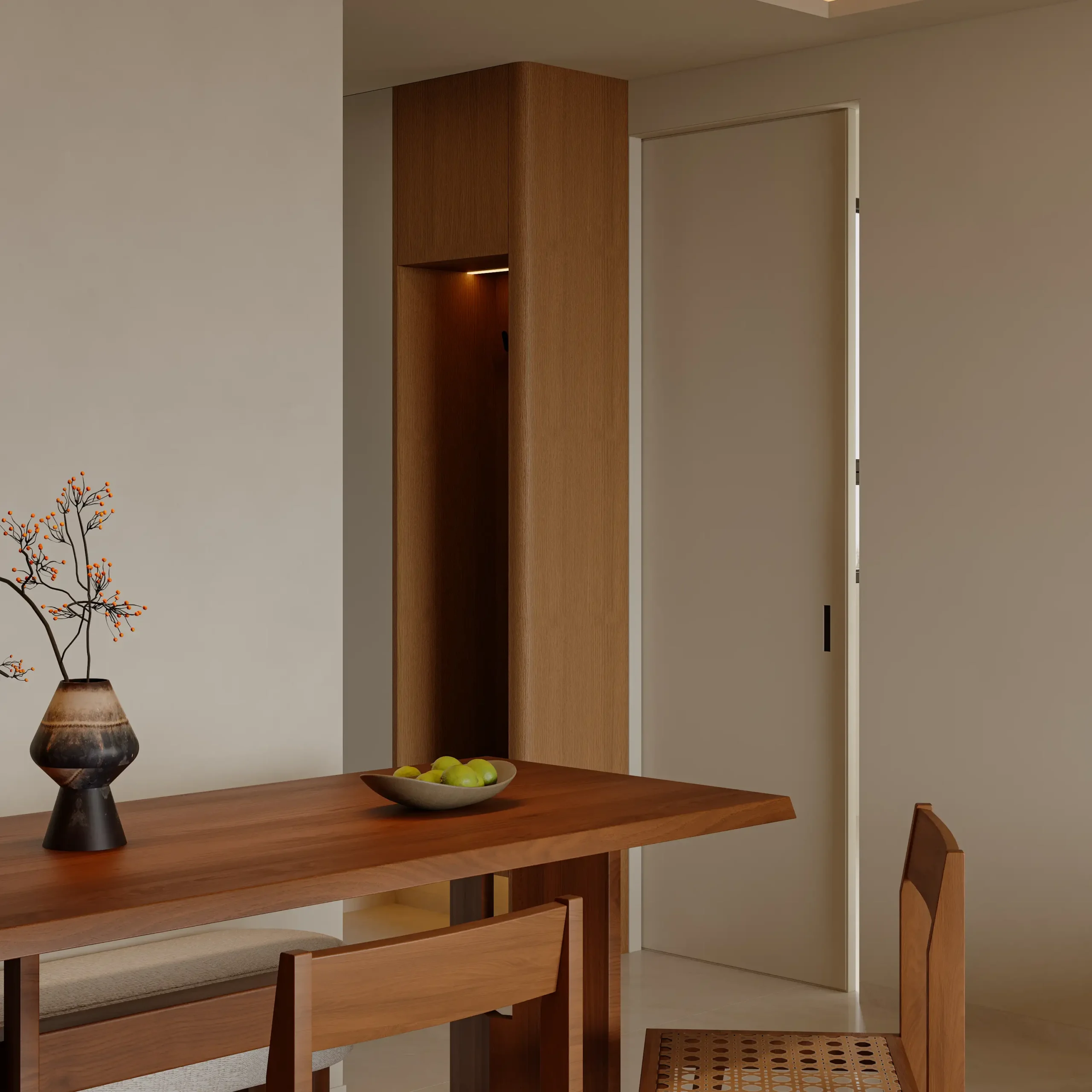 Modern Chinese Natural Wood Condo – Custom Cabinetry Project featured image