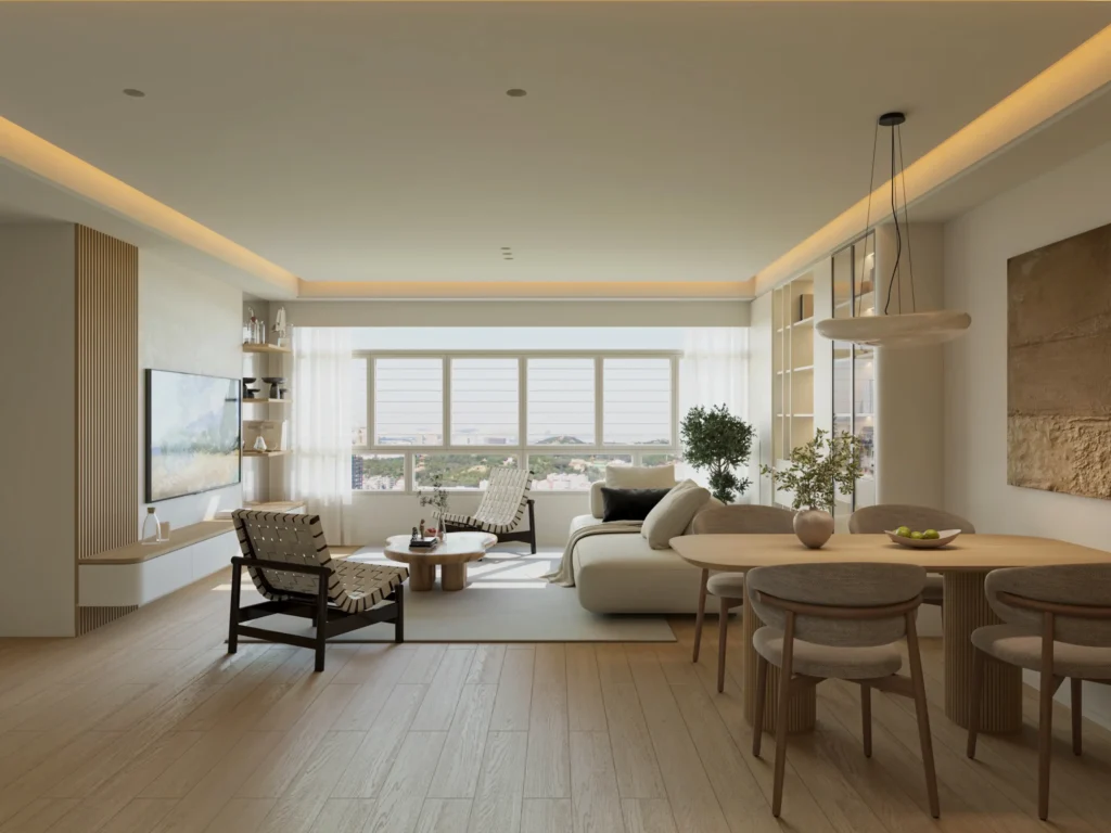Modern Cream & Oak Whole-Home Interior Project