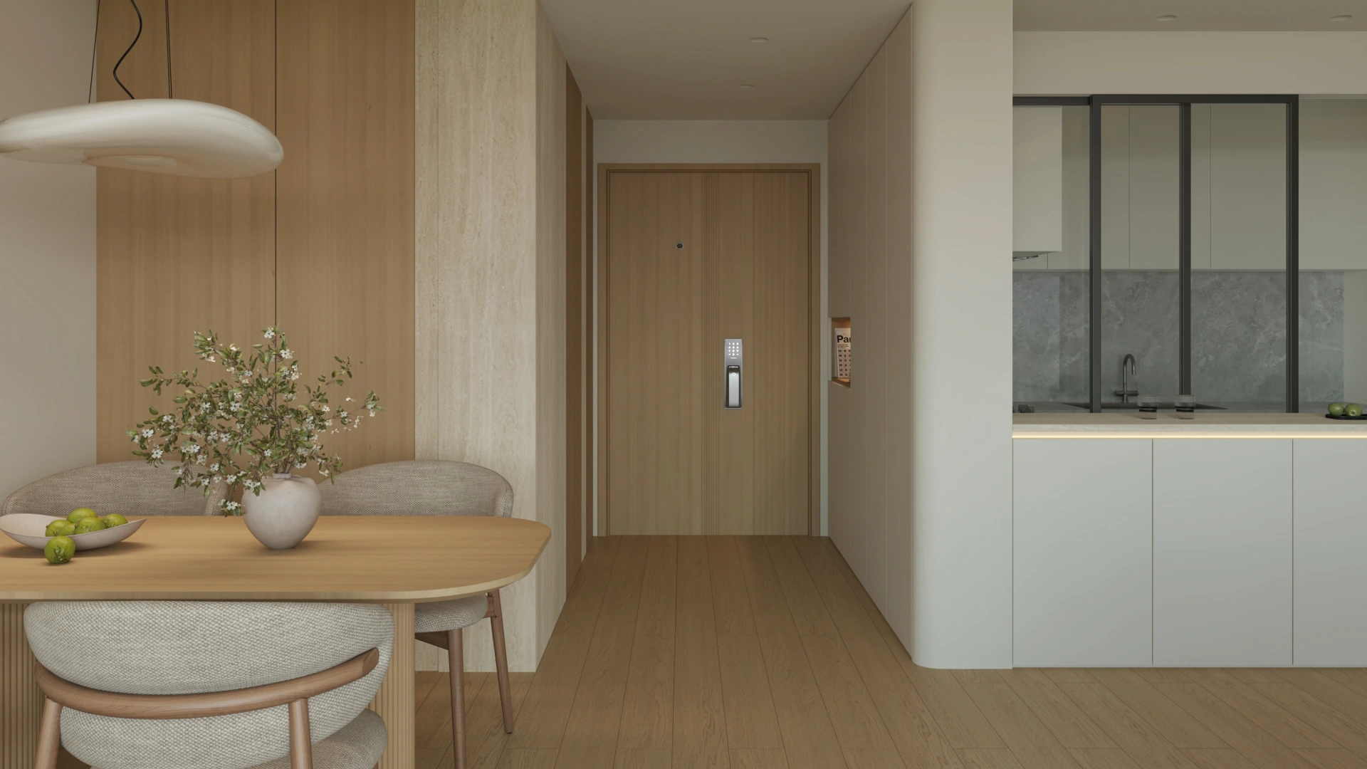 Modern Cream & Oak Whole-Home Interior Project interior view