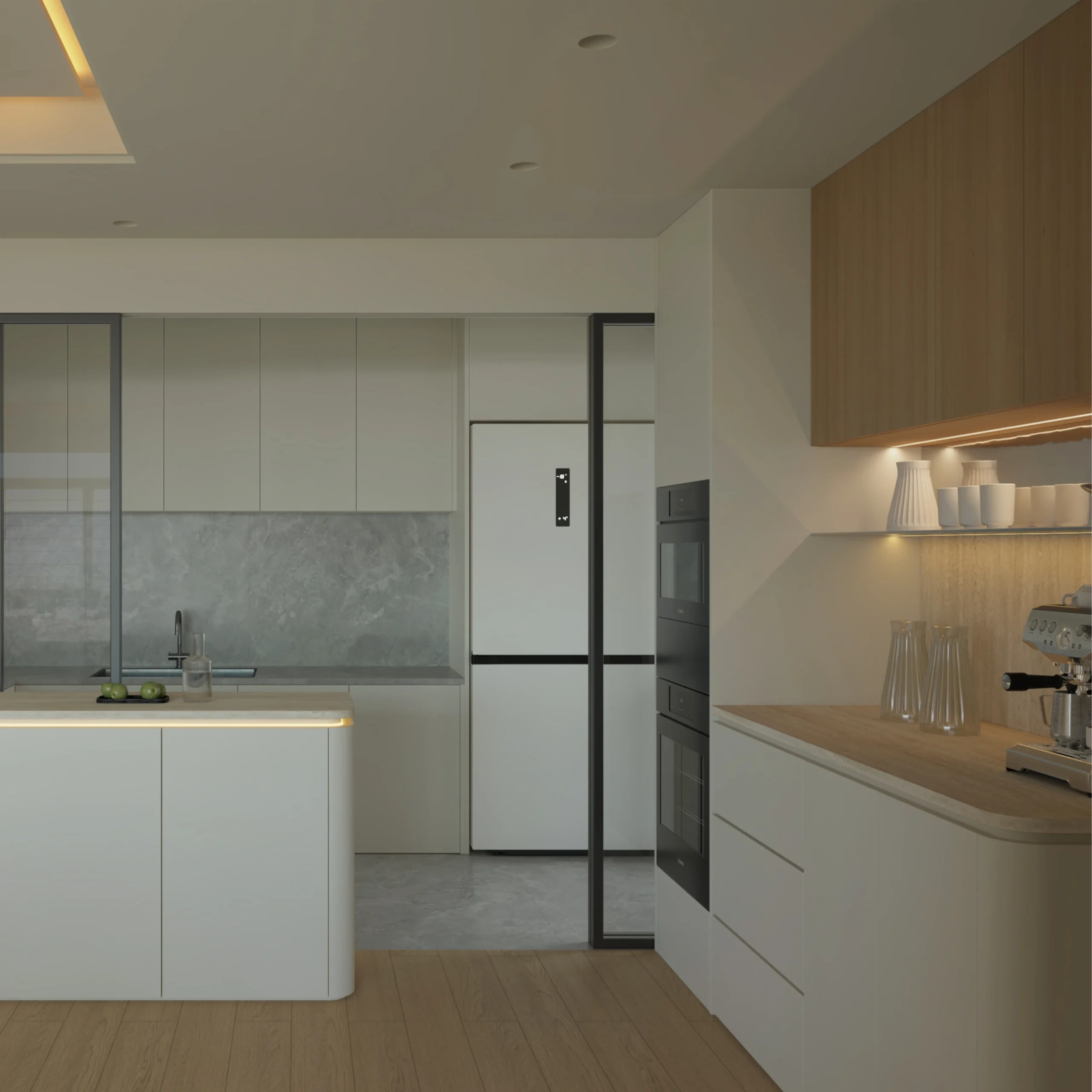 Modern Cream & Oak Whole-Home Interior Project featured image