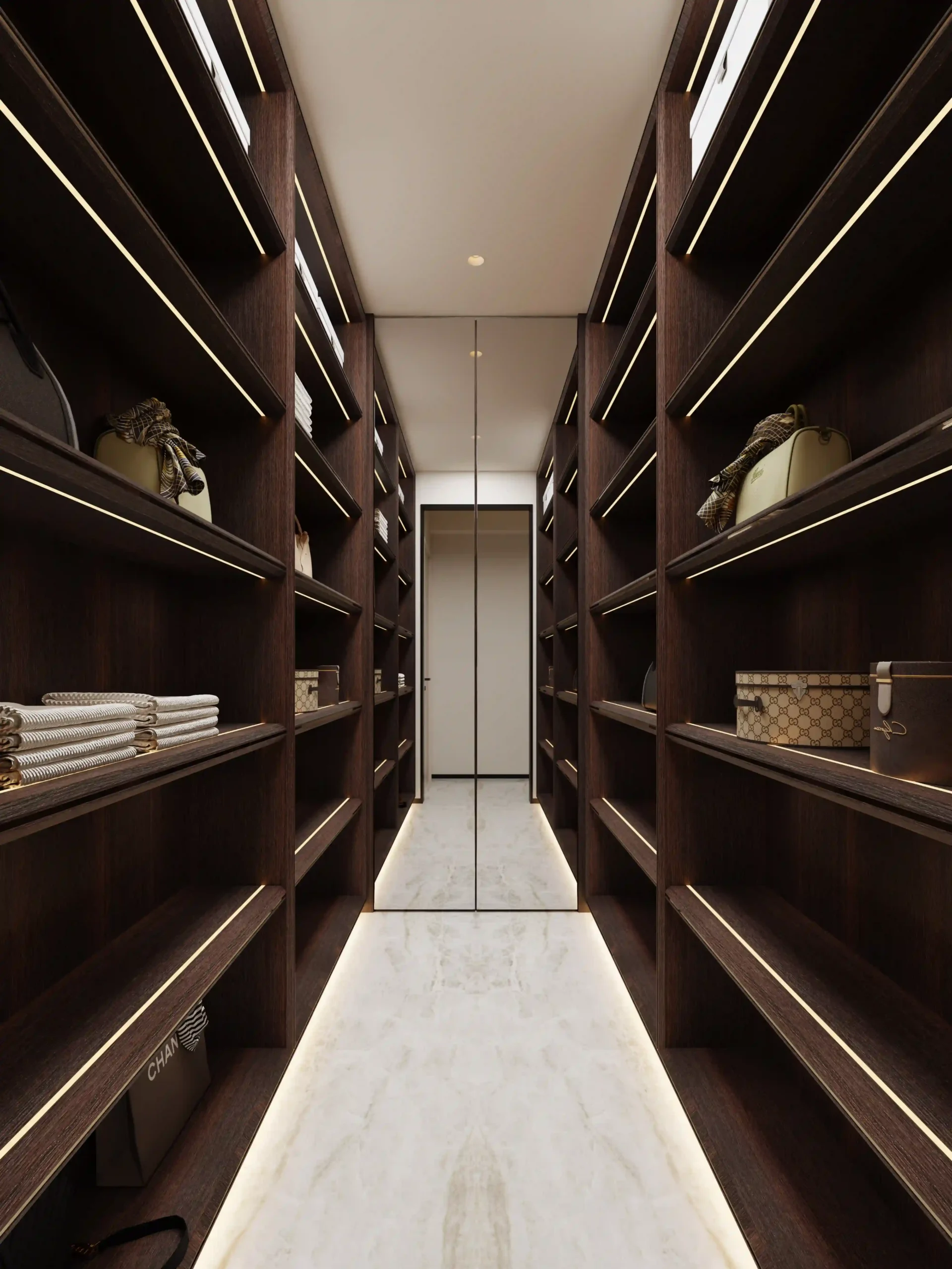 Modern Luxury Condo Interior Design Project vertical view