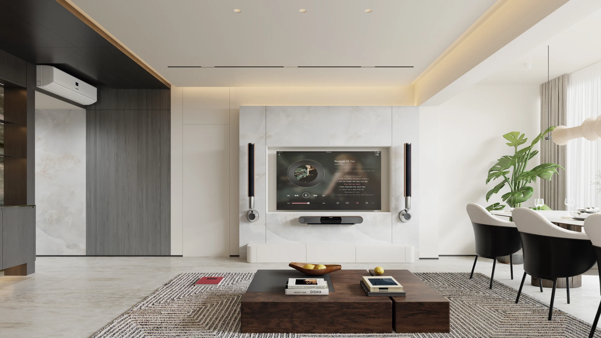 Modern Luxury Condo Interior Design Project gallery image 3