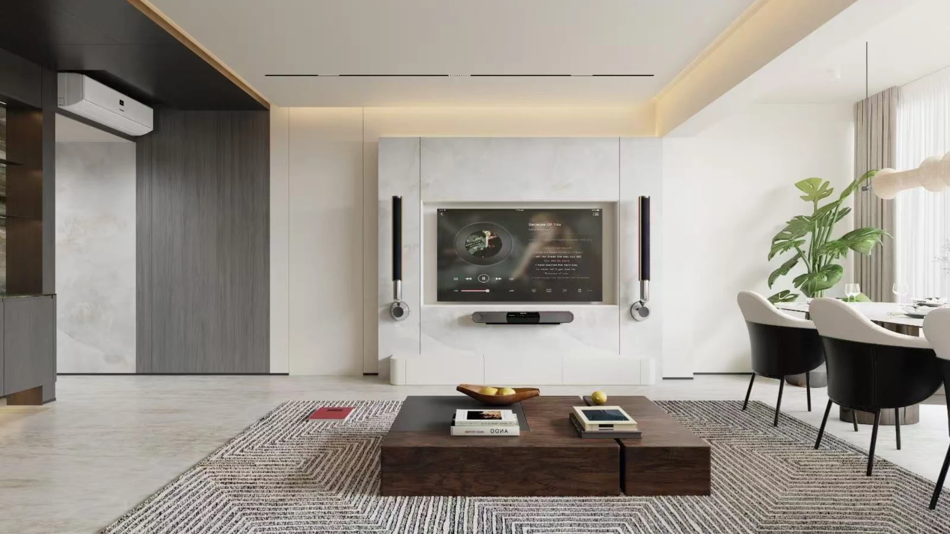 Modern Luxury Condo Interior Design Project material detail