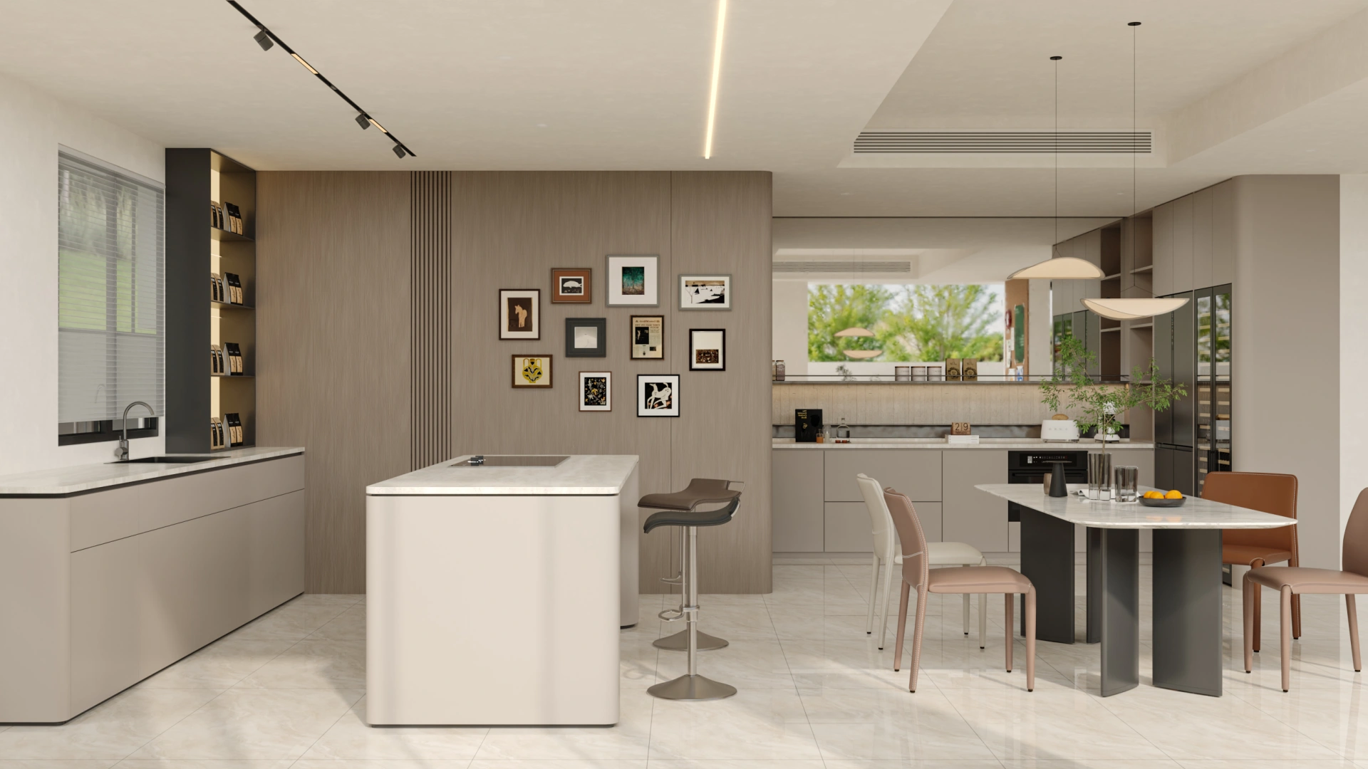 Modern Luxury Landed Home – Whole-Home Custom Cabinetry material detail