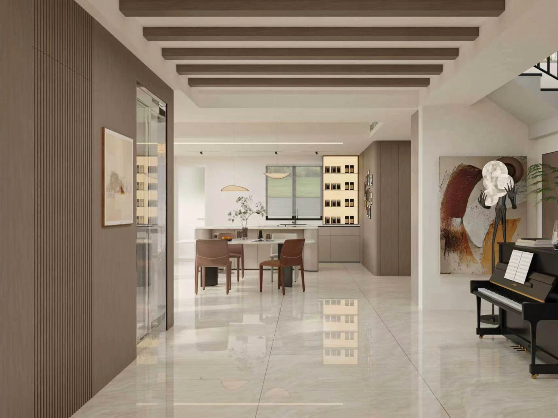 Modern Luxury Landed Home – Whole-Home Custom Cabinetry gallery image 2