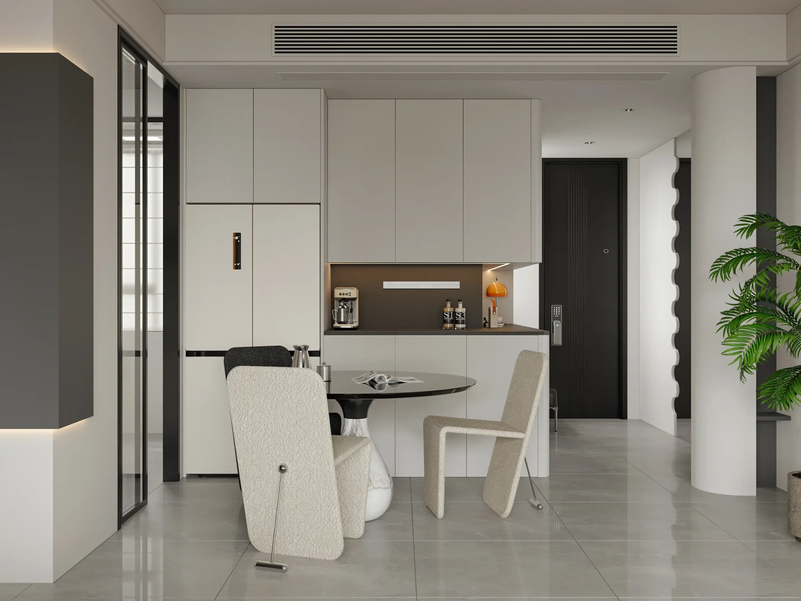 Modern Minimalist White Custom Cabinetry – Whole-Home Project gallery image 2