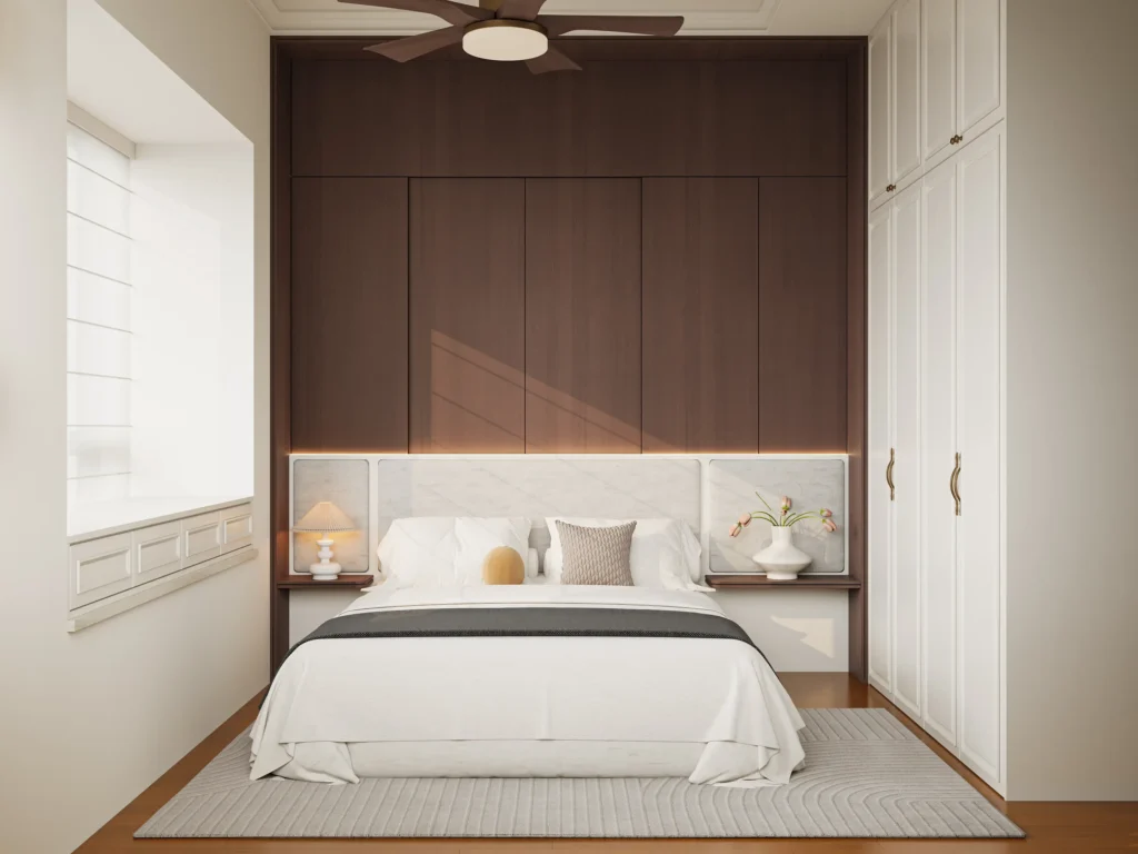 BUILT-IN DESK SETUP custom home office project by MRETTY Singapore