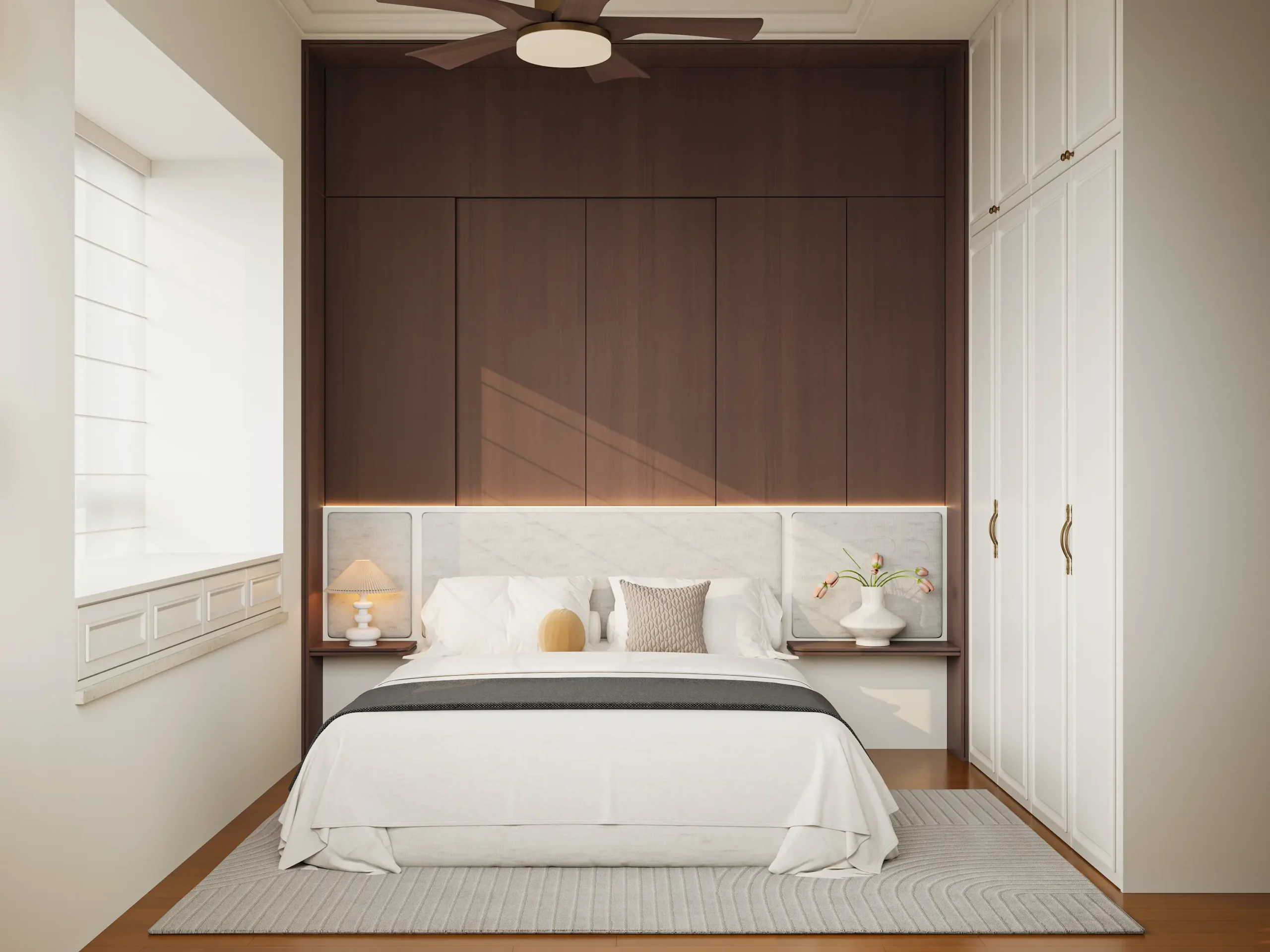 French Luxury Condo Whole-Home Custom Cabinetry｜Mretty interior view